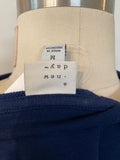 A New Day Blue Short Sleeve Sweatshirt Top, M
