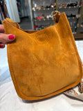 Ah Dorned Brown Crossbody Bag, 9"x9"