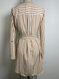 Blu Pepper Stripe Dress, S