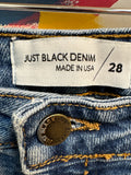 Just Black 28" Inseam Jeans, 28 (6)