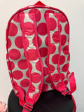 New Thirty One Her Deluxe Coral Mod Dot Backpack