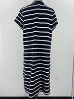 Lands End Blue Stripe Dress, XL