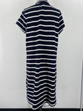 Lands End Blue Stripe Dress, XL