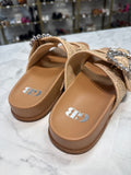 Gianni Bini Tan Slides, 7.5