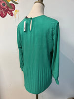 Adrianna Papell Green Top, M