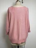 New Love Scarlett Pink Sweater, 1X