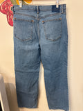 Abercrombie & Fitch 90s Relaxed High Rise 30" Inseam Jeans, 12