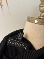 Eloquii Black Turtleneck Sweater, 18/20