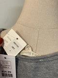 New Hot & Delicious Gray Distressed Mini Dress, L