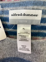 Alfred Dunner Blue/Pink Top, L Petite