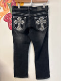 Evolve Black 28" Inseam Jeans, 9