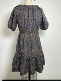Rails Black/Brown Dress, S
