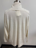 New Anne Klein White Sweater, M
