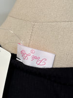 Pink Lily Black Dress, S