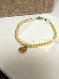 Erimish Gold Stretch Bracelet