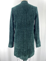New Matty M Green Chenille Cardigan, S