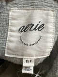 Aerie Gray Cropped Sweatshirt, S