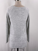 New Lauren Conrad Gray Cat Sweater, S