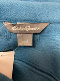 Eddie Bauer Blue Fleece Vest, L