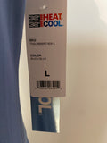 New 32 Cool Blue Dress, L with Built In Bra