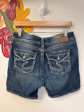 Silver Denim Shorts, 29 (8)