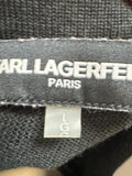 Karl Lagerfeld Black Sweater, L
