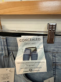 New Curve Appeal Comfort Waist 27" Inseam Jeans, 14