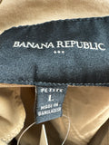 Banana Republic Tan Jacket, L Petite