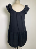 Gap Black Gauze Dress, M