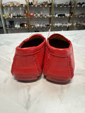 Coach Red Leather Arlene Loafers, 6