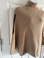 New Pinch Brown Turtleneck Sweater, M/L