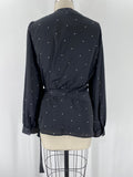 You Do You Black Stella & Dot Wrap Top, XL