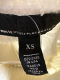 White House Black Market Fringe Sweater, XS