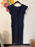 Ann Taylor Navy 27" Inseam Jumpsuit, 0