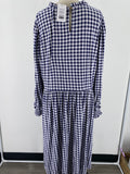 Draper James Blue Gingham Dress, 2X
