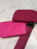 Lululemon Pink Dual Pouch Wristlet