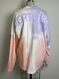 New Spirit Jersey Puerto Rico Tie Dye Sweatshirt, M (retail $72"
