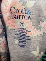 Croft & Barrow Blue Dress, 2X