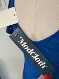 New Modcloth Blue Eyelet Dress, S