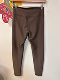 New Day 1 Brown 25" Inseam Textured Leggings, M