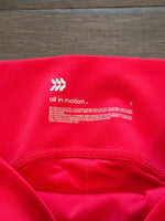 All in Motion Red Pocket Leggings, S