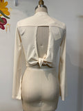 New Band of the Free Cream Top, S