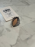 JTV Sterling Silver Pink Conch Shell Ring, 11