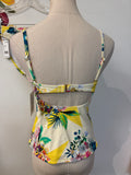 New Kenneth Cole 2pc Yellow Swimsuit, S/M (top small, bottoms medium)