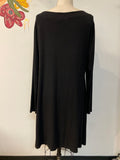 Cut Loose Black Dress, XL