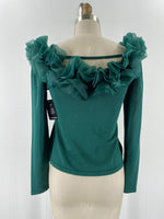 New Boston Proper Green Top, S