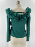 New Boston Proper Green Top, S