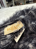 Bazzaara Blue Poncho Sweater, One Size