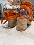 Vince Camuto Apricot Orange Sandals, 8