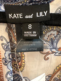Kate and Lily Print Dress, 8